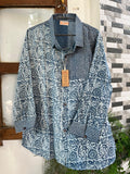 Pure Cotton Indigo Shirt