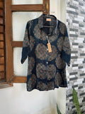 Pure Modal Silk Ajrak Shirt